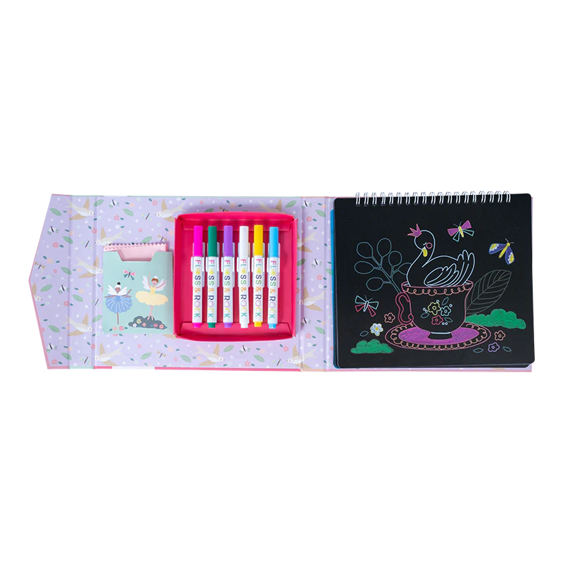 Floss & Rock: Chalk Board Sketchbook - Enchanted - 3yrs+