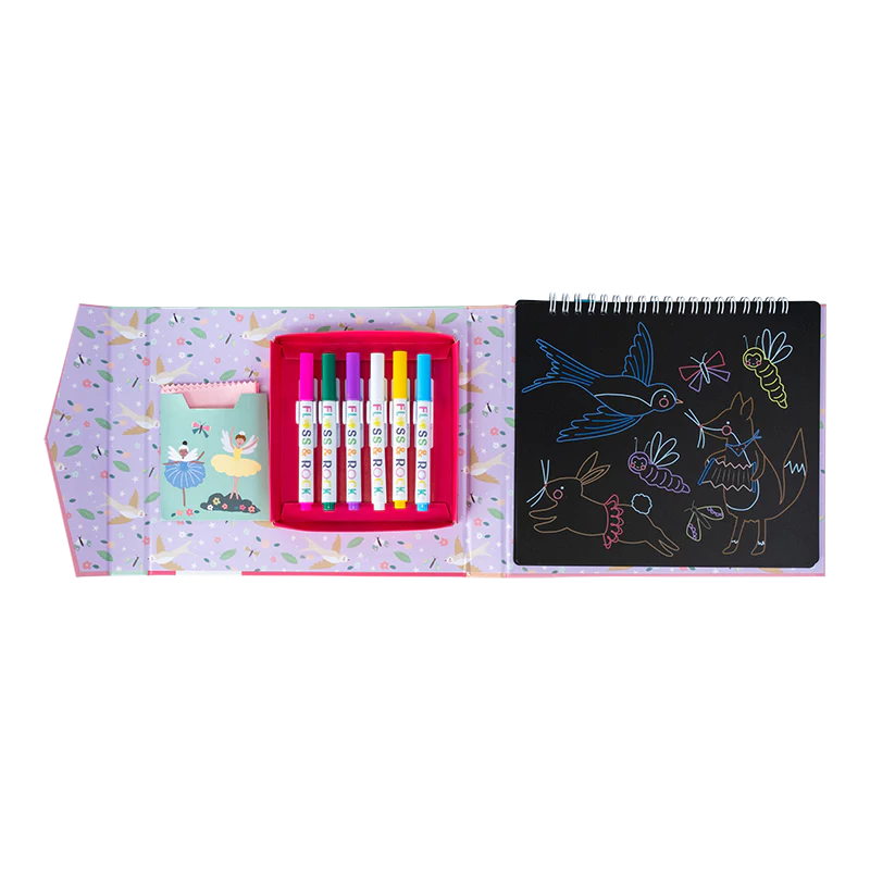 Floss & Rock: Chalk Board Sketchbook - Enchanted - 3yrs+