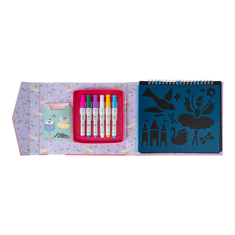 Floss & Rock: Chalk Board Sketchbook - Enchanted - 3yrs+