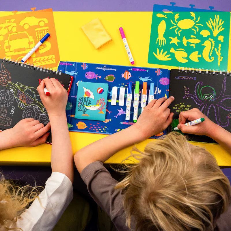 Floss & Rock: Chalkboard Sketch Book - Ocean - 3yrs+