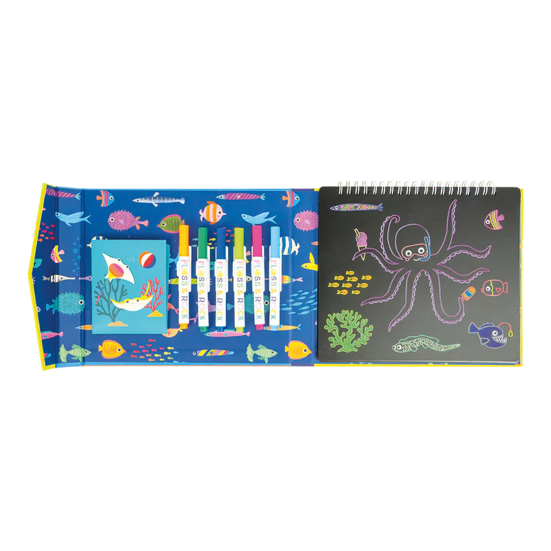 Floss & Rock: Chalkboard Sketch Book - Ocean - 3yrs+