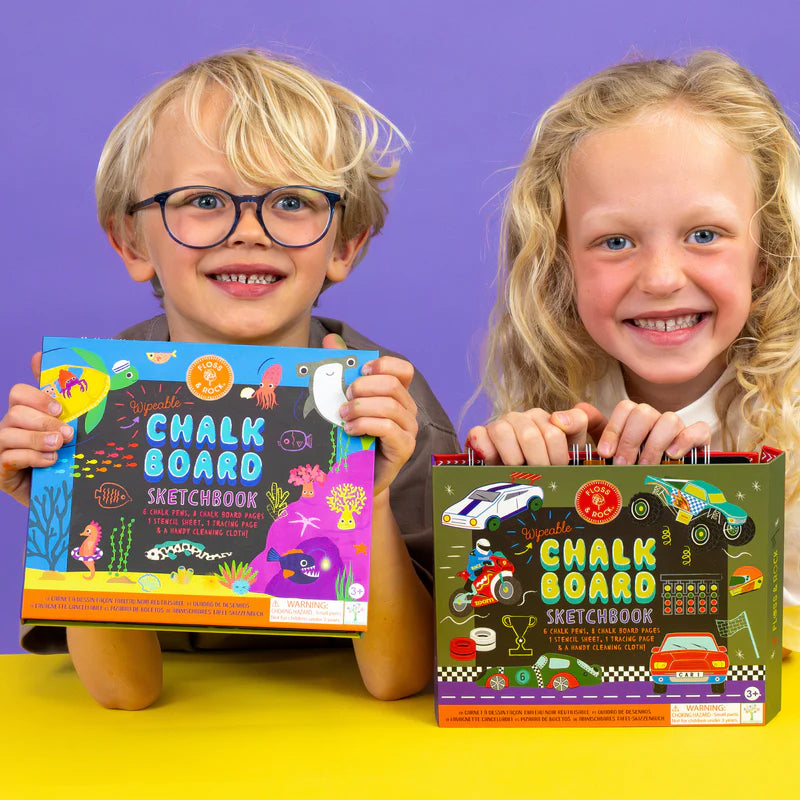 Floss & Rock: Chalkboard Sketch Book - Ocean - 3yrs+
