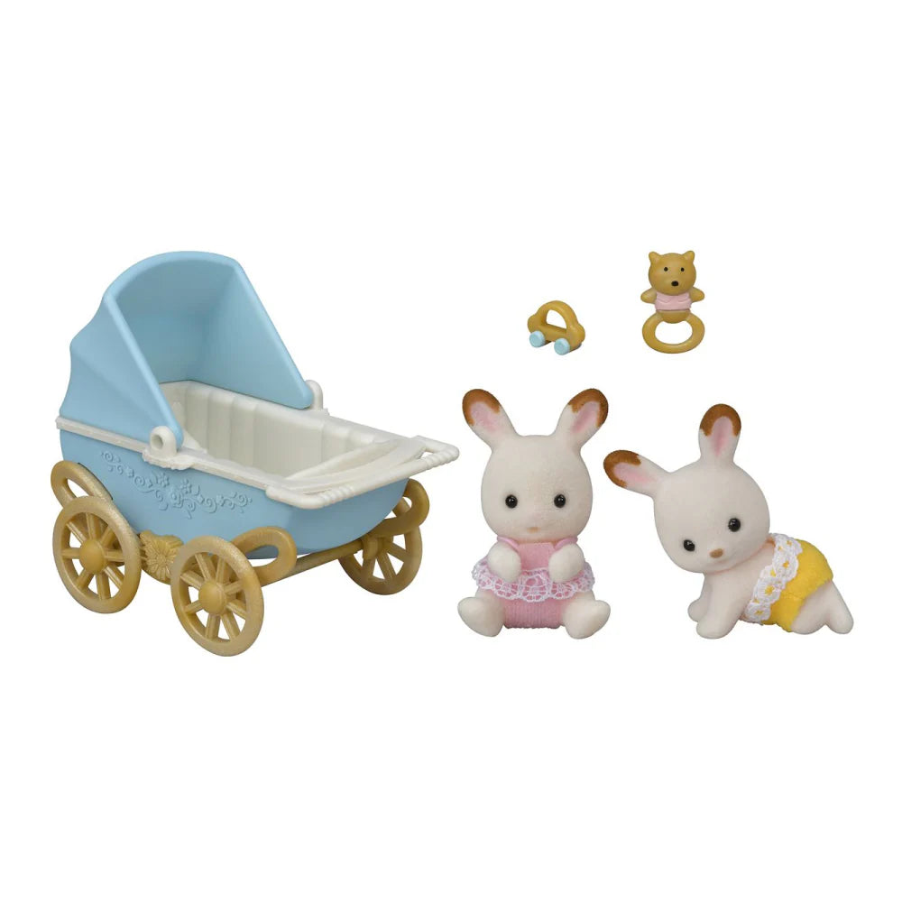 Sylvanian Families - Chocolate Rabbit Twin Set