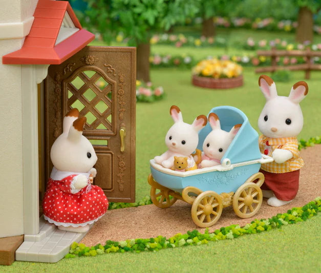 Sylvanian Families - Chocolate Rabbit Twin Set