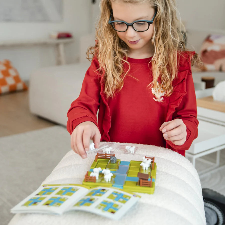 Smart Games: Counting Sheep - Multi-Level Obstacle Puzzle Game - 7yrs+
