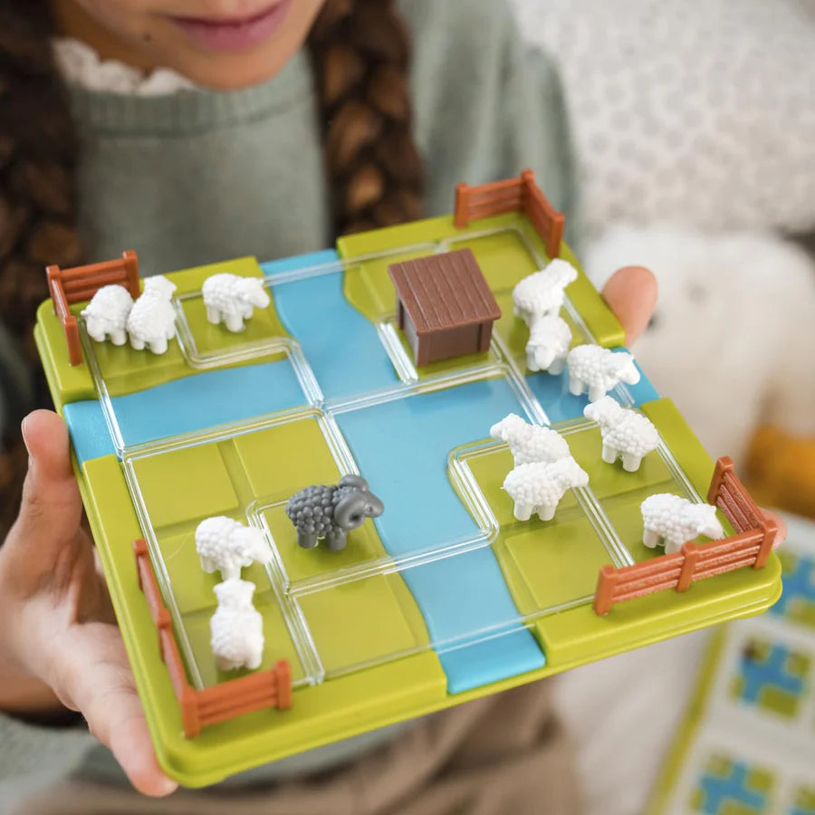 Smart Games: Counting Sheep - Multi-Level Obstacle Puzzle Game - 7yrs+