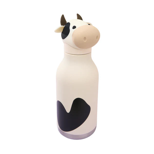 Asobu Besties - Vacuum Sealed 460ml Insulated Water Bottle - Cow