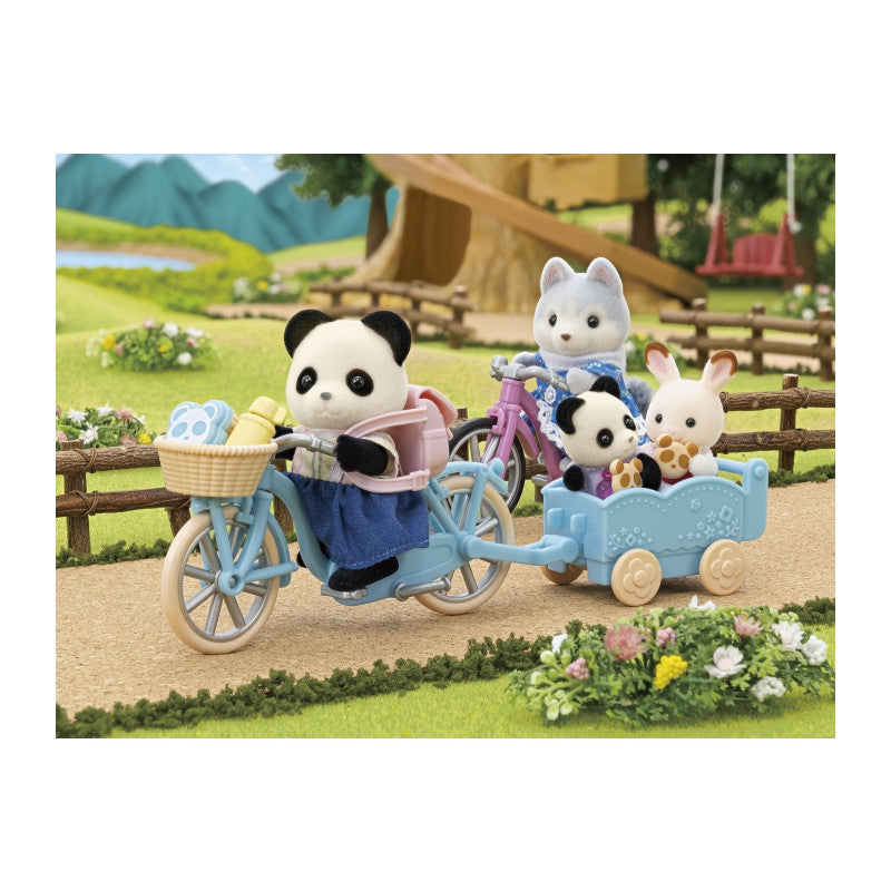 Sylvanian Families: Cycle and Skate Set - Panda Girl