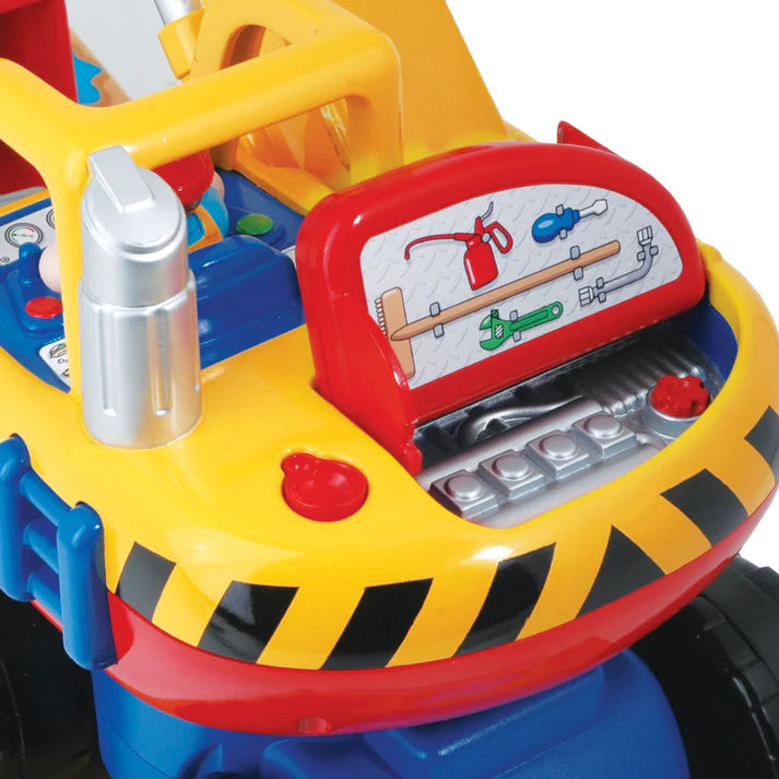 Dexter the Digger by WOW Toys - Motorised Push & Go - 1 - 5yrs