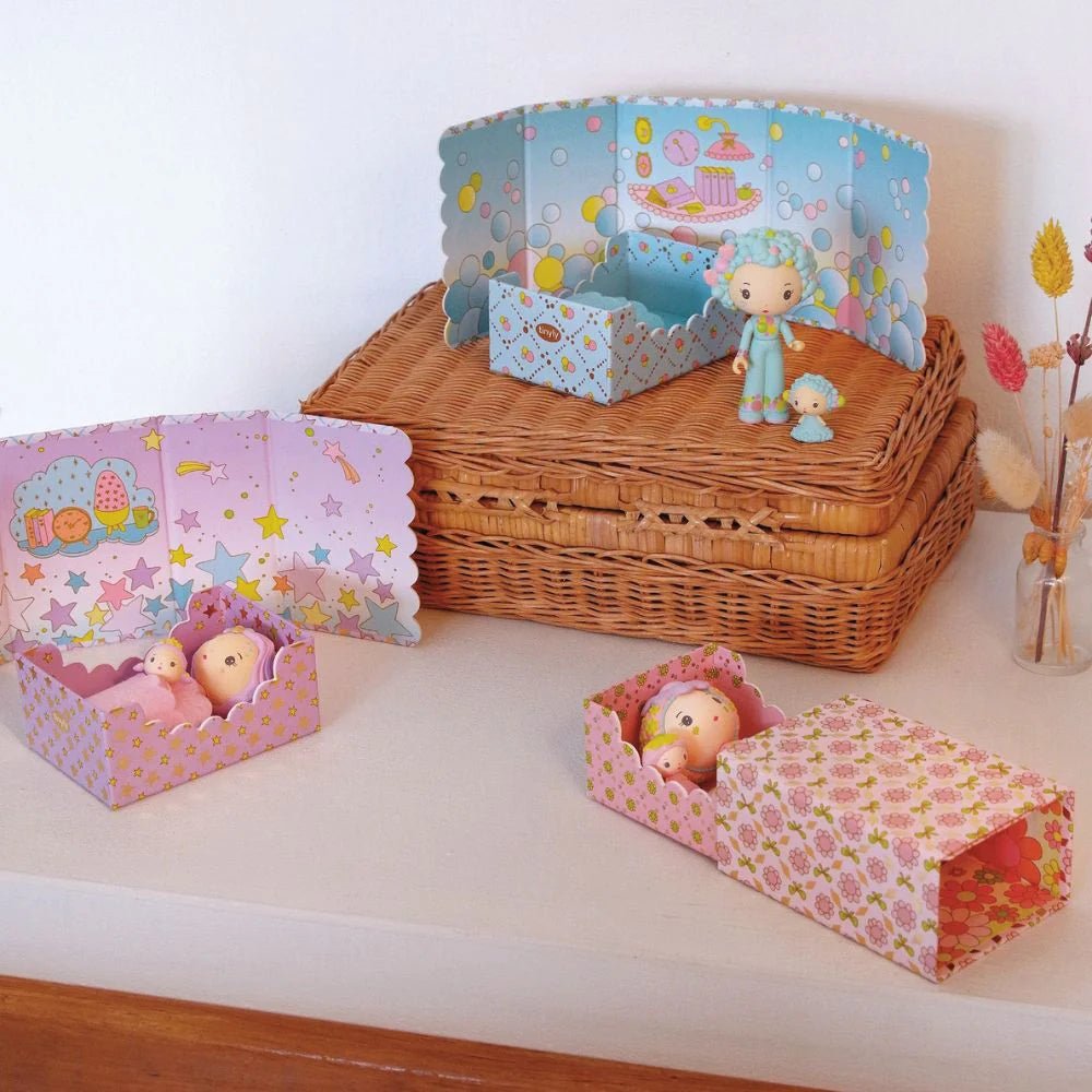 Djeco Tinyly - Violet Tiny Room - Timeless Toys
