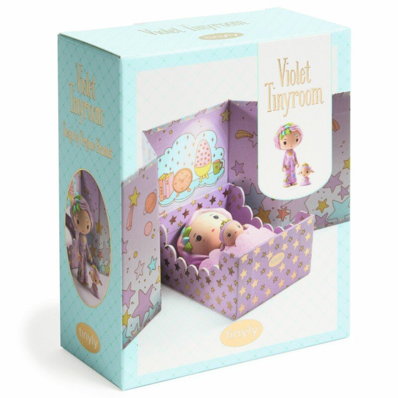 Djeco Tinyly - Violet Tiny Room - Timeless Toys