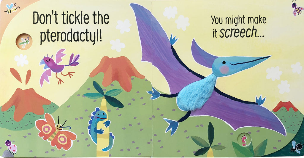 Usborne: Don't Tickle the Dinosaur - Touchy, Feely Sound Book