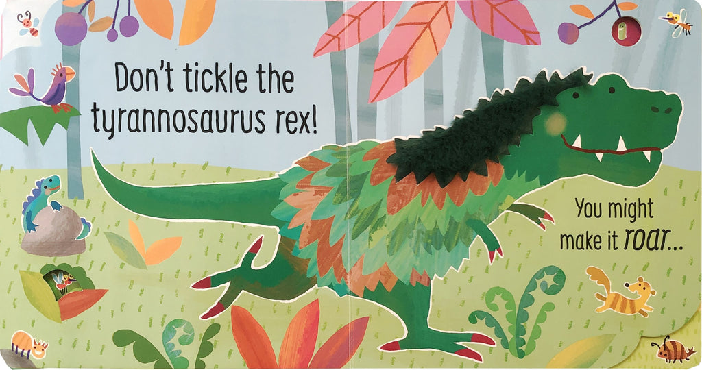 Usborne: Don't Tickle the Dinosaur - Touchy, Feely Sound Book