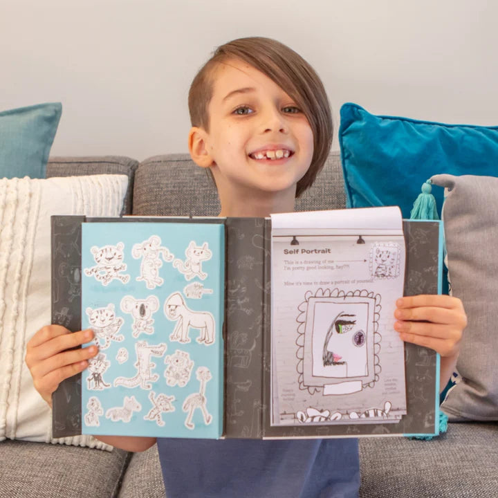 Drawing Inspiration - A Guided Sketchbook by Tiger Tribe - 7yrs+