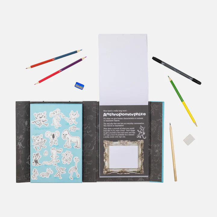 Drawing Inspiration - A Guided Sketchbook by Tiger Tribe - 7yrs+