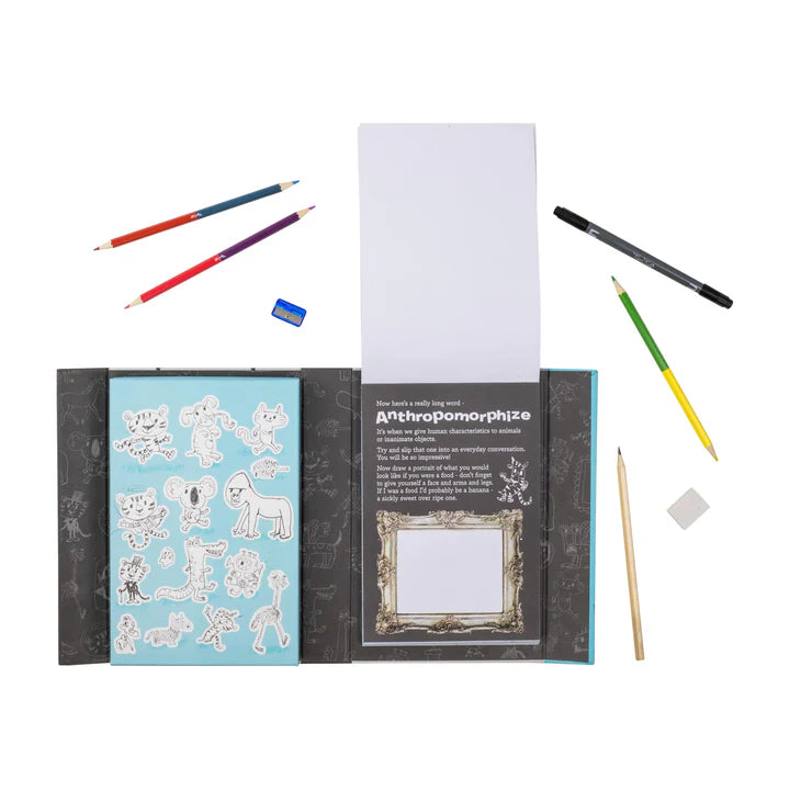 Drawing Inspiration - A Guided Sketchbook by Tiger Tribe - 7yrs+