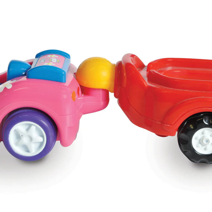 Dynamite Daisy Push & Go Sports Car by WOW Toys - 1 - 5yrs