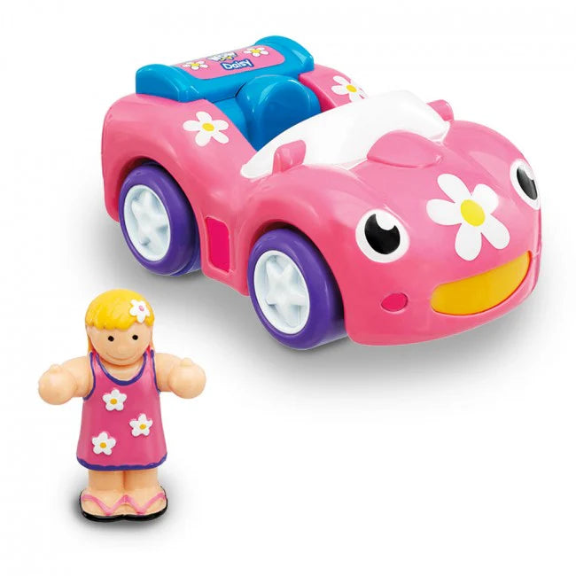 Dynamite Daisy Push & Go Sports Car by WOW Toys - 1 - 5yrs