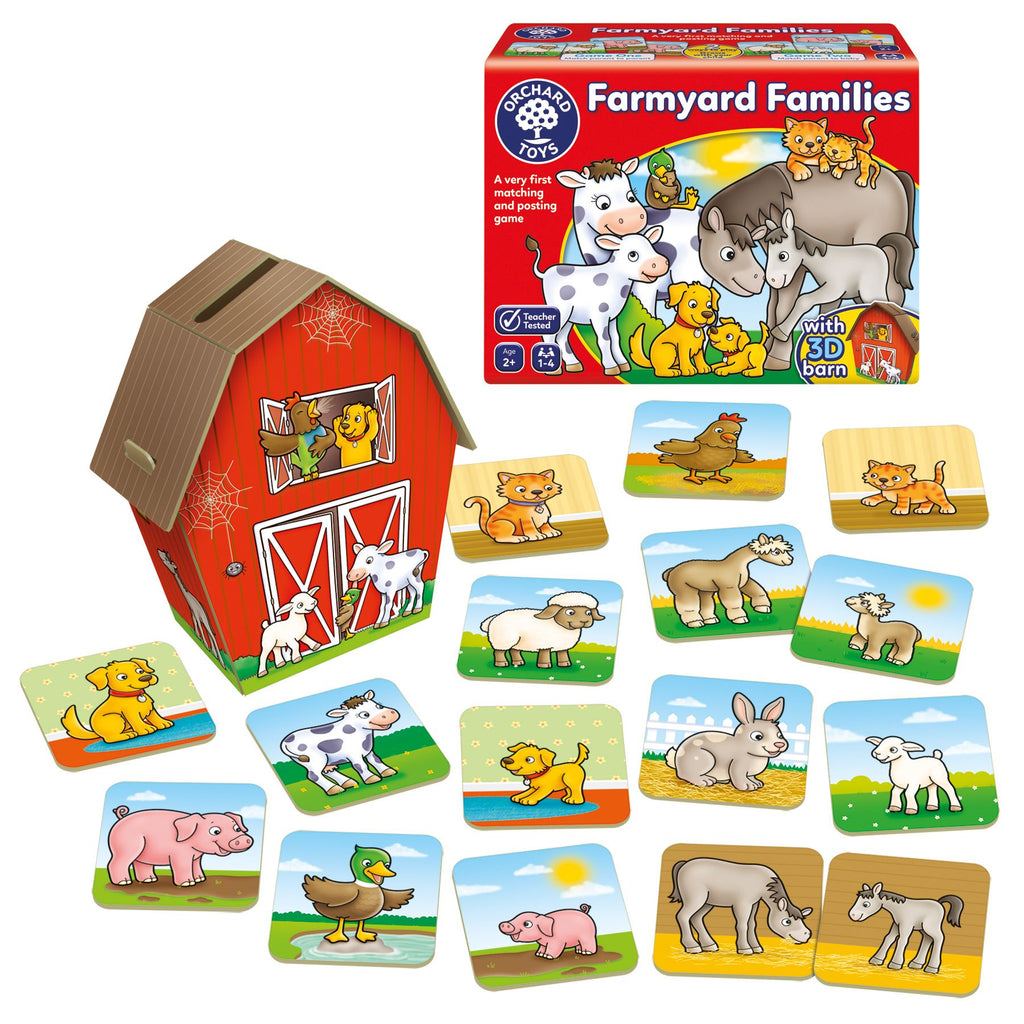 Farmyard Families Game - 2yrs+