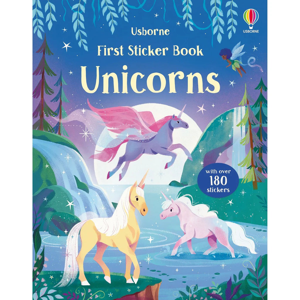 Usborne: First Sticker Book - Unicorns - 3yrs+