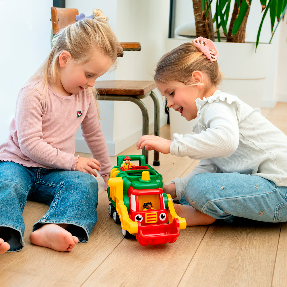 Flip n Tip Fred - Recycling / Rubbish Truck by WOW Toys - 1 - 5yrs