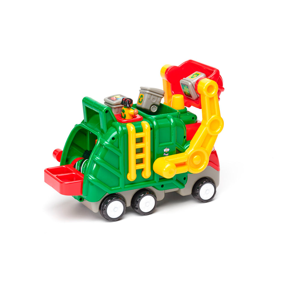 Flip n Tip Fred - Recycling / Rubbish Truck by WOW Toys - 1 - 5yrs