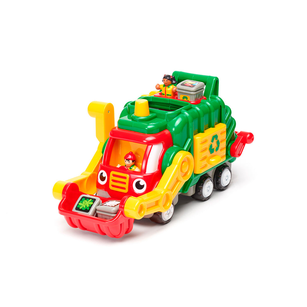 Flip n Tip Fred - Recycling / Rubbish Truck by WOW Toys - 1 - 5yrs