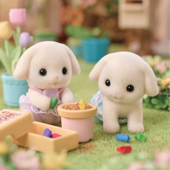 Sylvanian Families: Flora Rabbit Twins