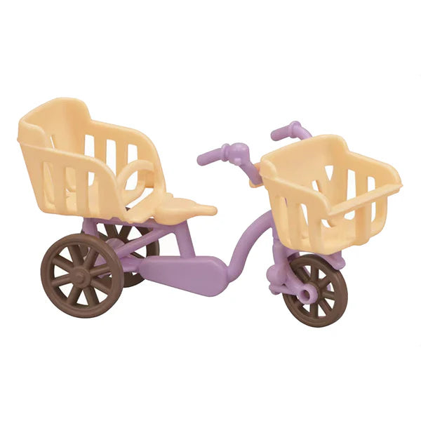 Sylvanian Families: Floral Cat Mother's Cycling Set