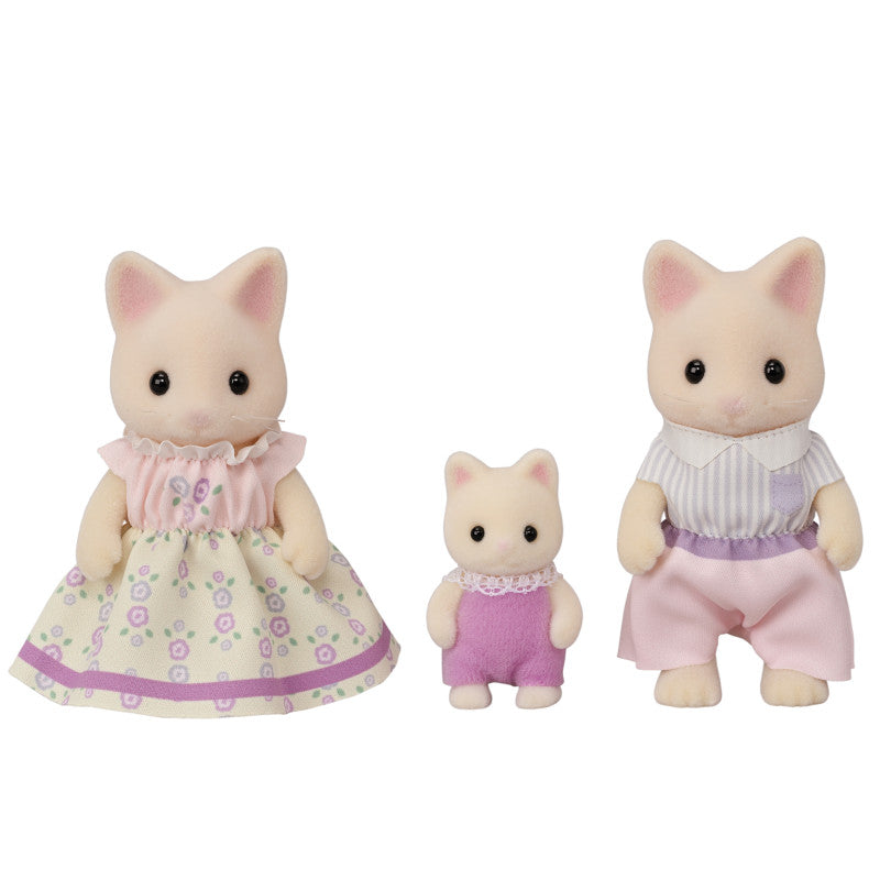 Sylvanian Families: Floral Cat Family Trio
