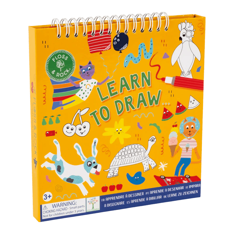 Floss & Rock - Learn to Draw - Pets - 3yrs+ - Timeless Toys