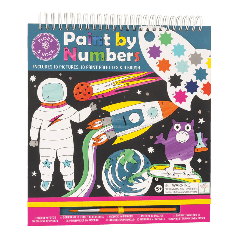 Floss & Rock Paint by Numbers - Space 5yrs+ - Timeless Toys
