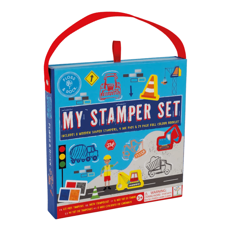 Floss & Rock Stamper Set - Construction 3yrs+ - Timeless Toys