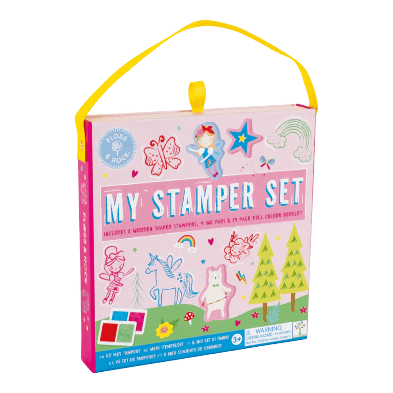 Floss & Rock Stamper Set - Rainbow Fairy 3yrs+ - Timeless Toys
