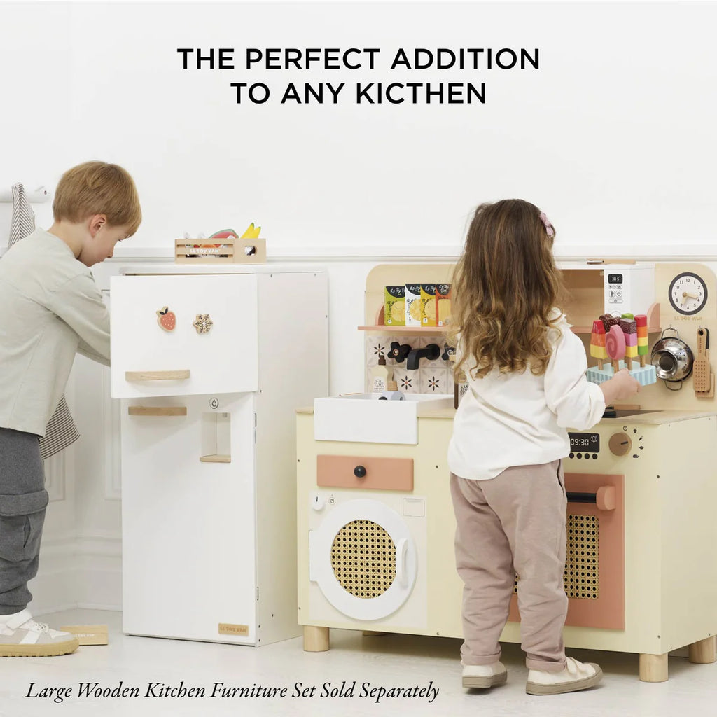 Le Toy Van - Freestanding Wooden Fridge & Freezer