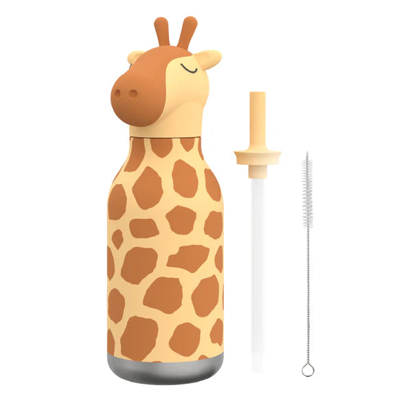 Asobu Besties - Vacuum Sealed 460ml Insulated Water Bottle - Giraffe