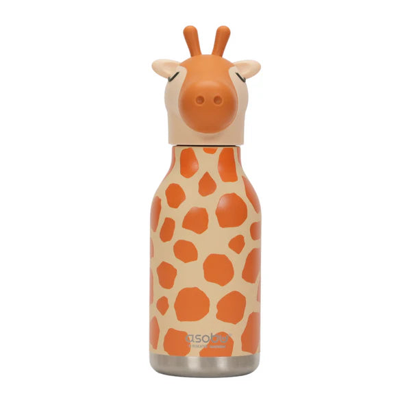 Asobu Besties - Vacuum Sealed 460ml Insulated Water Bottle - Giraffe