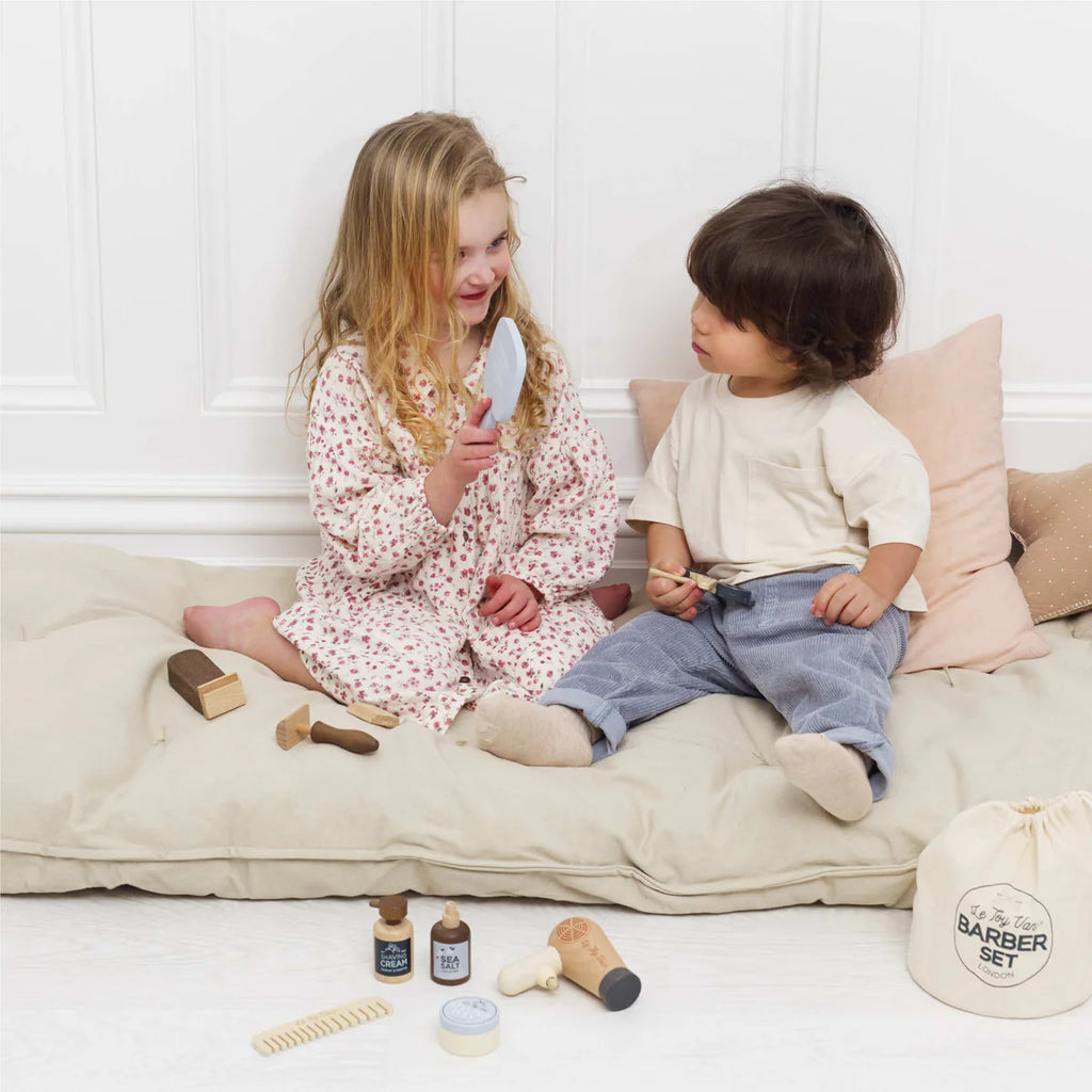 Le Toy Van - Wooden Hairdresser & Barber Pretend Play Set