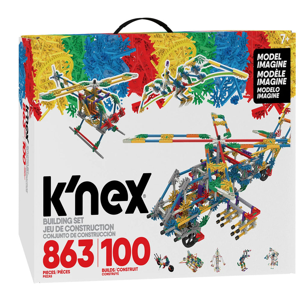K'Nex Imagine Building Set - 863 pieces / 100 models