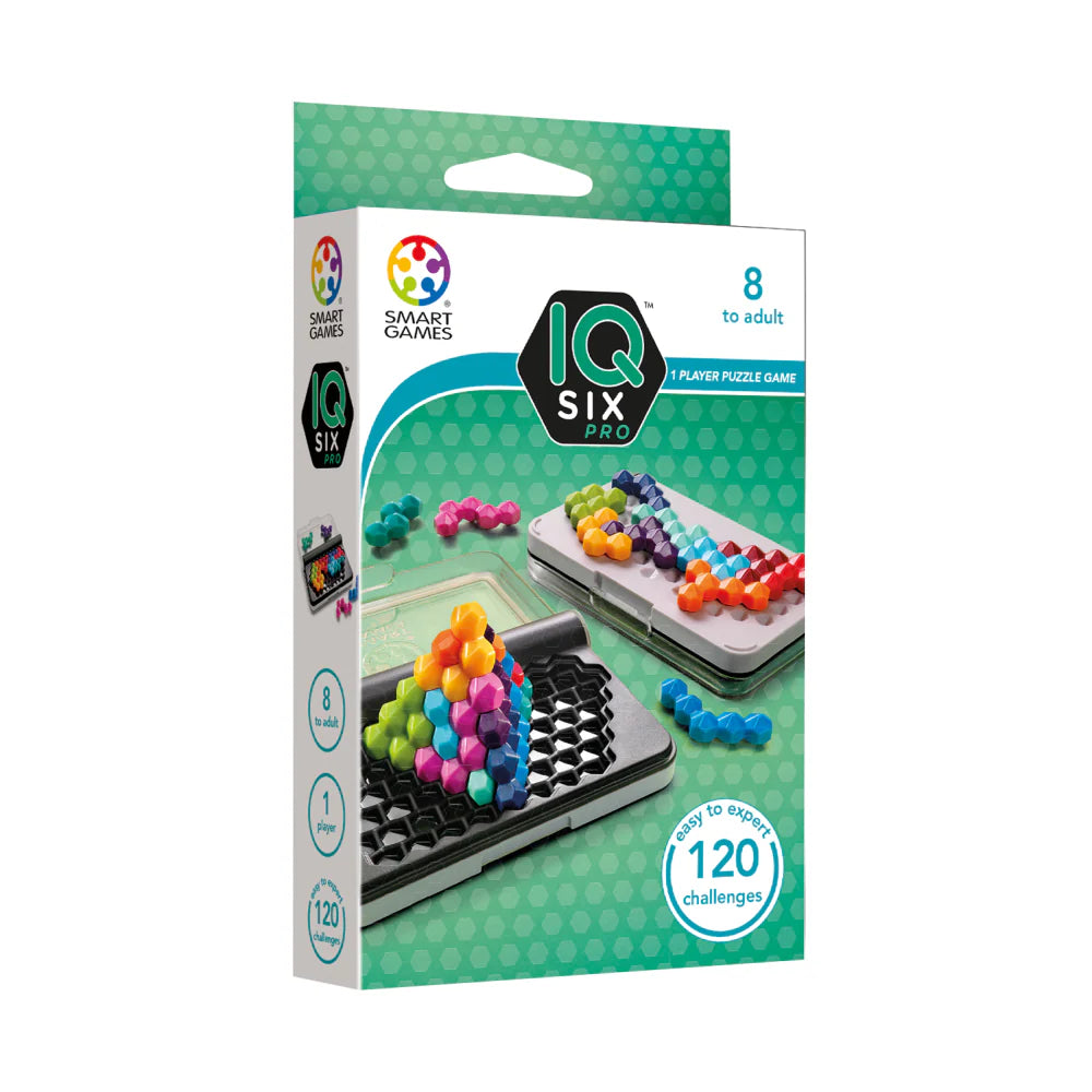 Smart Games: IQ Six Pro - Brainteaser Puzzle Game - 8yrs +
