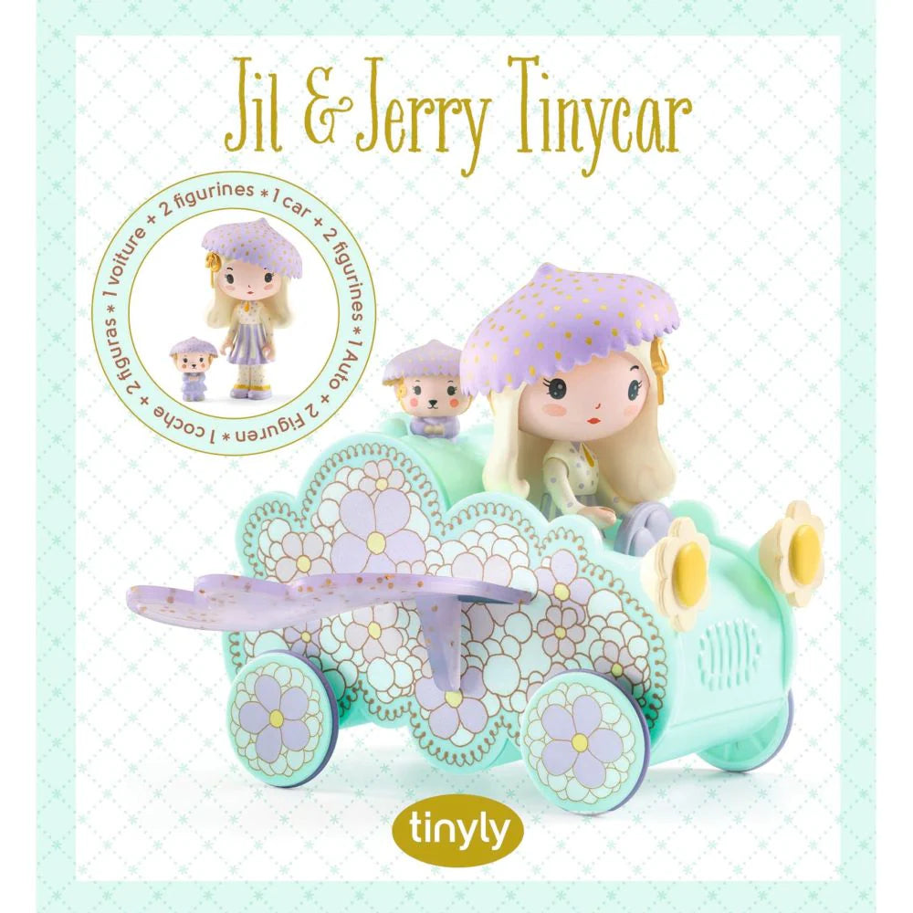 Djeco Tinyly - Jil & Jerry Tinycar - 4yrs+