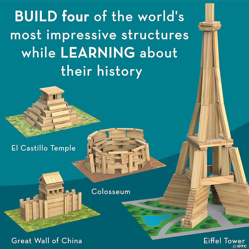 Keva Models: Monuments by Mindware - 6yrs+