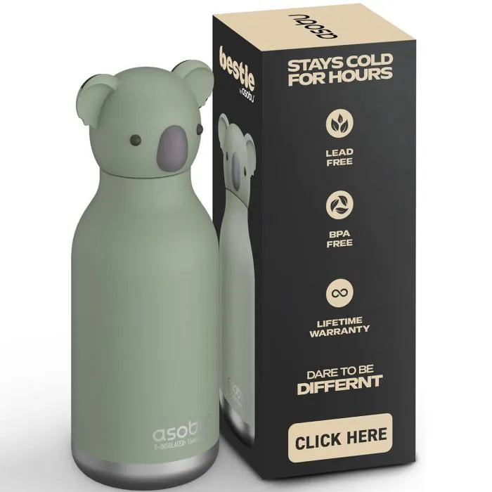 Asobu Besties - Vacuum Sealed 460ml Insulated Water Bottle - Koala