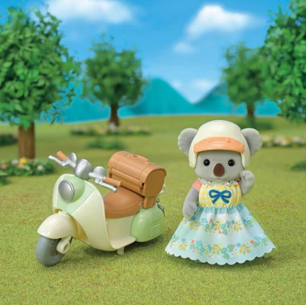 Sylvanian Families: Treetop Koala Mother's Scooter play set