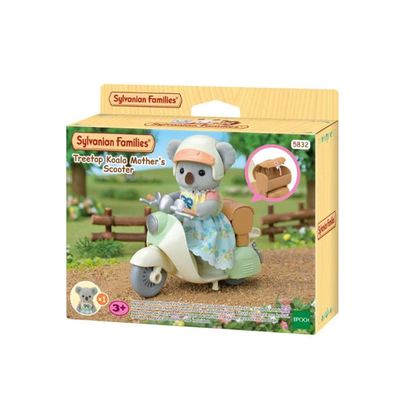 thumbnail image 2 of Sylvanian Families Treetop Koala Mother's Scooter Set - RARE Calico Critters 2024 2 of 5