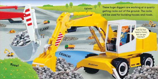 Usborne: Lift and Look Diggers - 1yr+