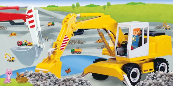 Usborne: Lift and Look Diggers - 1yr+