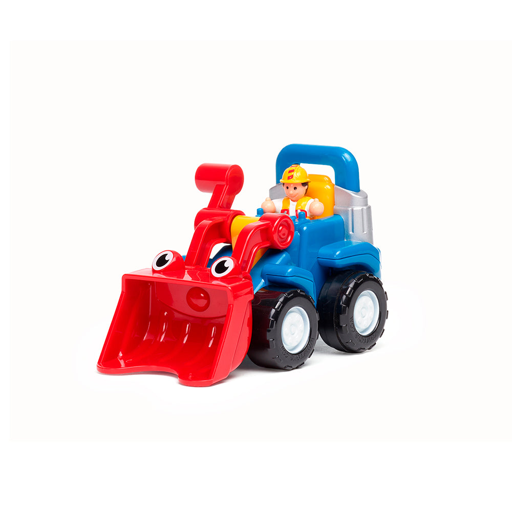 Lift it Luke - Push n Go Digger by WOW Toys - 1 - 5yrs