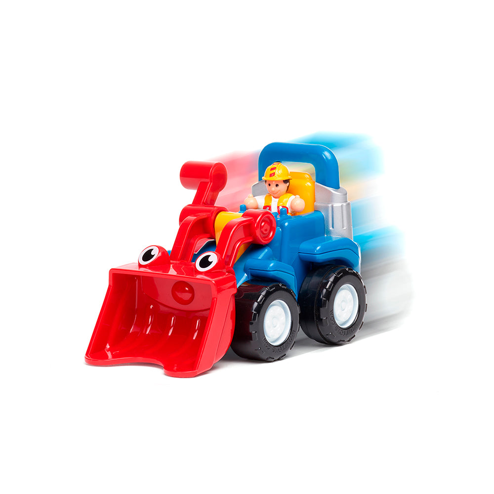 Lift it Luke - Push n Go Digger by WOW Toys - 1 - 5yrs