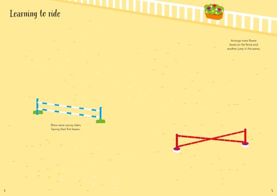 Usborne: Little first stickers: Horses and Ponies - 3yrs+